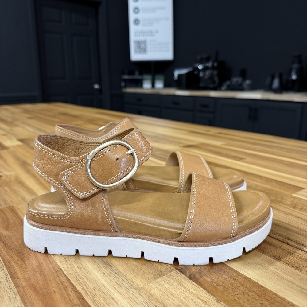 Sofft Gweneth Women's Open Toe Sandal Caramel Size 6